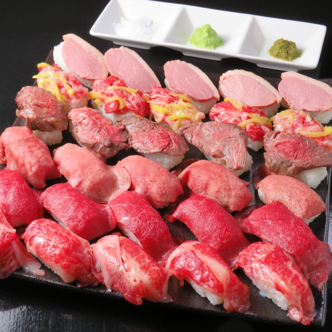 熟成和牛・肉寿司食べ放題 よしにく 恵比寿