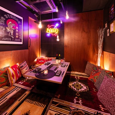 厚切り仙台牛タンと黒毛和牛食べ放題 焼肉倶楽部 天王寺店_女子会や誕生日会にピッタリの個室をご用意♪