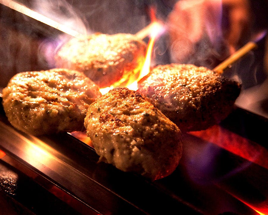 牛すじ煮込み 炭火鶏焼屋 たまい 溝の口