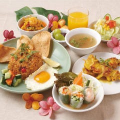アジアの美味しいを厳選した贅沢ランチ