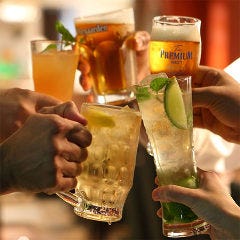プレミアムモルツもOK!カクテル飲み放題の超お得な充実飲み放題