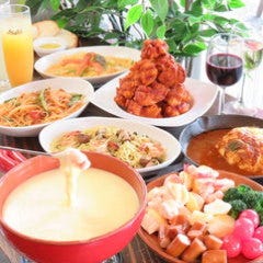 ケーキ＆カフェダイニング～ボナボン～Bon’n’Bon_4480円コース
店内フードメニュー全50品からお選び頂けます。
※チーズフォンデュは前日までのご予約で注文可能(2名様～)