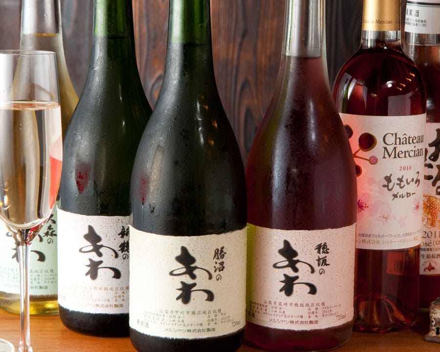 話題の日本ワイン50種類は川越トップ