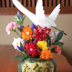 お祝いには「飾り切り」や「より人参」「金箔」などのあしらいを