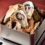 季節によって石巻産の新鮮な牡蠣も！
