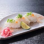 ふぐ寿司（三貫）