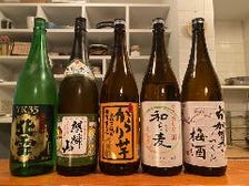 お酒も充実してます！