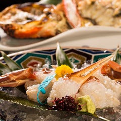 加能ガニ刺身（時価）