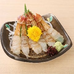 白ガスエビ刺身（時価）