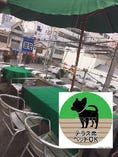 テラス席は小型犬のみ同伴OKです(店内席はご利用できません)