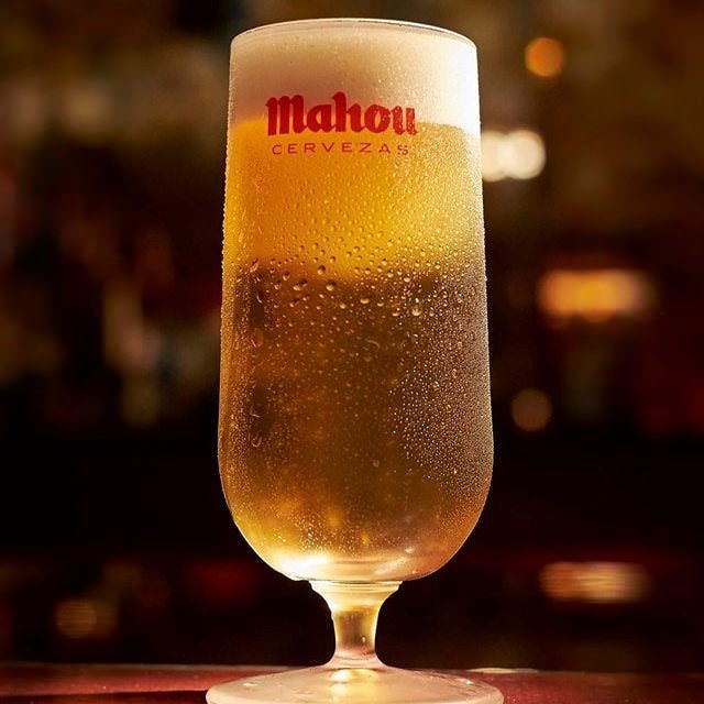 スペイン産生ビール　”マオウ”
