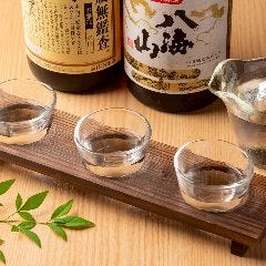 北海道地酒からプレミアムな地酒まで種類豊富です。
