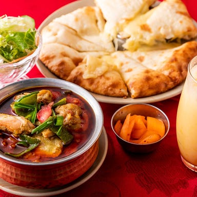 Indian nepali restaurent 食べ放題 ナマステ上野キッチン_【全種類OK!カレー&ナン食べ放題コース】カレー&ナン全種類食べ放題!『3,500円コース』