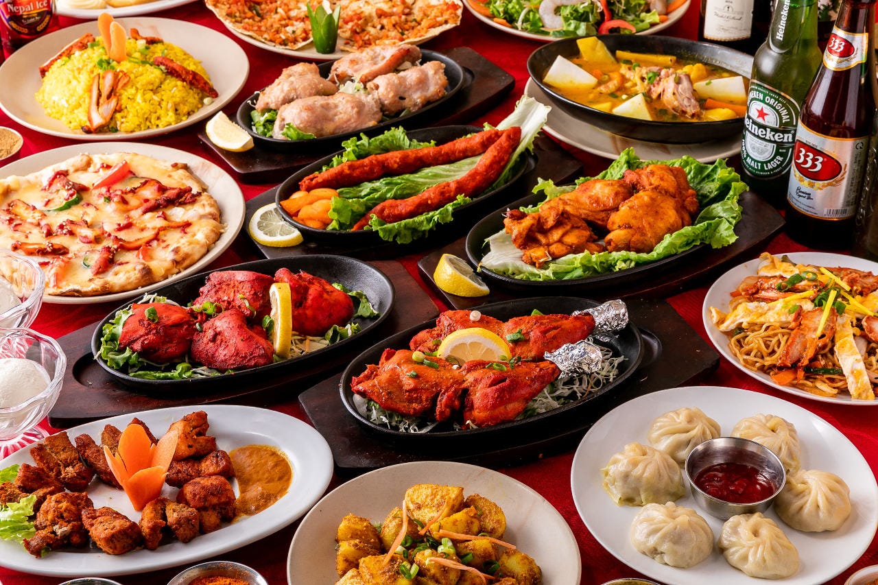 Indian nepali restaurent 食べ放題 ナマステ上野キッチン