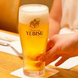 ◆生ビール（グラス中）