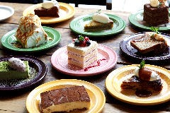 カフェ・デザートメニューも種類豊富に取り揃えています◎