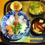 新潟地魚の海鮮丼定食