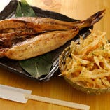 ほっけ/白魚の天ぷら