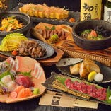 仙台や東北名物はもちろん、全国各地のご当地食材が楽しめるコースまで幅広くご用意！
