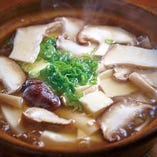 京豆腐ときのこのとろ～り鍋