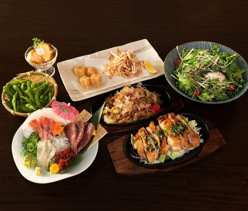  個室居酒屋 鉄板料理 風月 メニュー：ご宴会コース - ぐるなび Motiv 