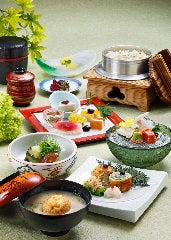 6月京懐石 月『紫陽花』