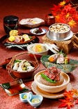 10月京懐石　雪『神無月』