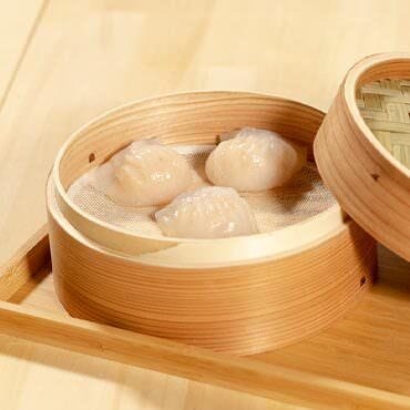 粤港美食 上野店_店内で包む手作り点心