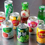 サイダー・梨・アロエなど種類豊富な韓国ジュースはお子様にも◎