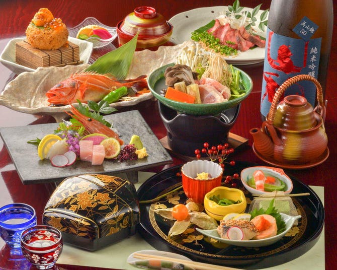 仙台せり鍋と個室和食 せり草庵 仙台 会席料理 ぐるなび