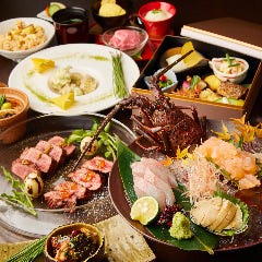 鮮魚にあかうし、季節の前菜など、当店の魅力をぎゅっと凝縮