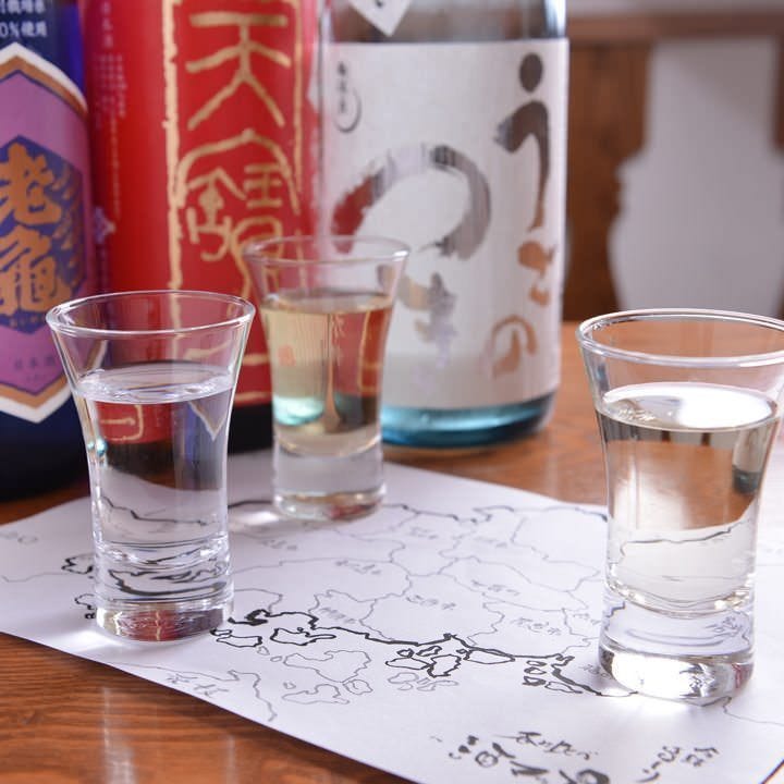 広島地酒60種以上全国で130種以上！