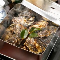 牡蠣のカンカン焼き