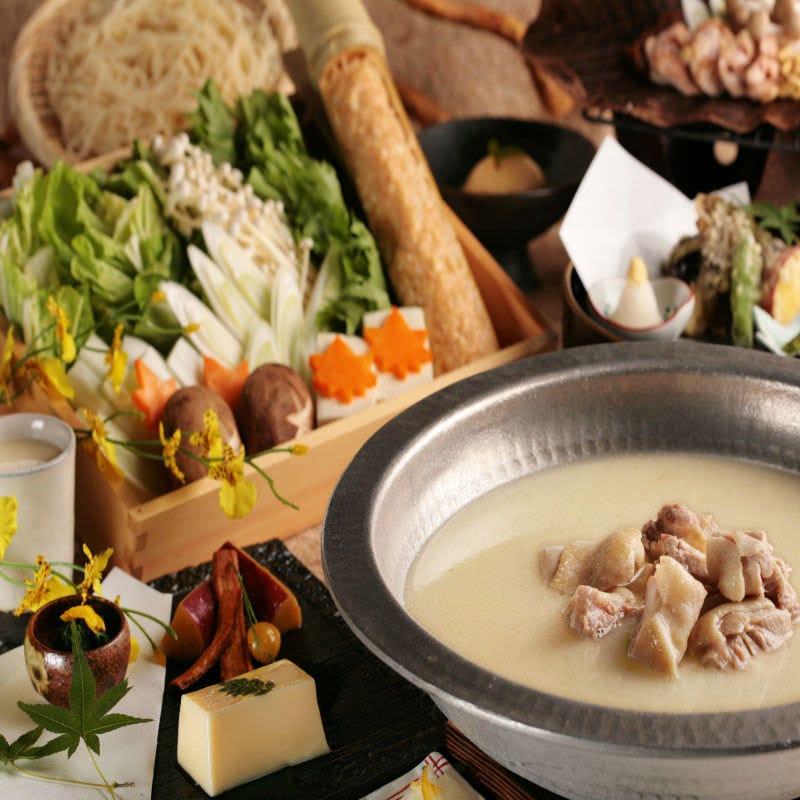 恵比寿 個室鍋料理『美神鶏恵比寿』特製水炊き