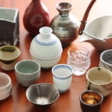 日本酒の味わいに合わせて用意する洗練の酒器
