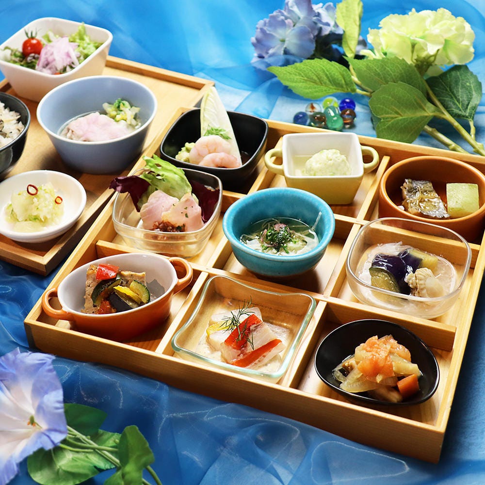 汐留ビュッフェ『銀座朝食ラボ』のビュッフェ