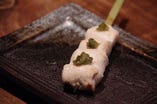 むね串(茎わさび/ねぎ塩/おろしポン酢)