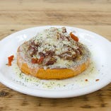 -Tomato Pancakes of Mexican ”Enchilada”-
メキシカングラタン風トマトパンケーキ