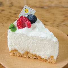 北海道ミルクのレアチーズケーキ