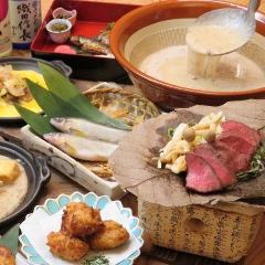 岐阜県のおいしいお酒とお料理 円相くらうど 