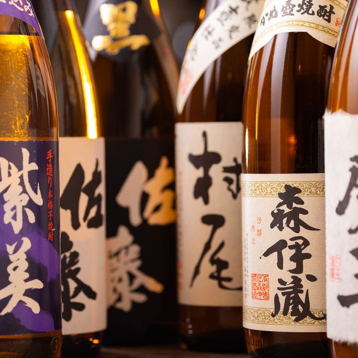 海鮮居酒屋 海魚家_焼酎や地酒を数多く取り揃え