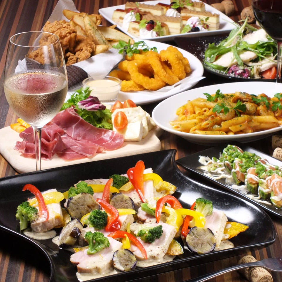 ぐるなび限定 2時間飲み放題付全7品 Pino コース 4000円 歓迎会 送別会 デート 宴会 合コン 女子会 の詳細 イタリアン カジュアル肉バル Cisono シソーノ 千葉津田沼 津田沼 居酒屋 ぐるなび