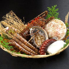 【豪華海鮮と神戸牛】神戸牛と海鮮焼きコース