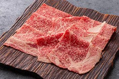 伝統のすき焼き　和牛ロース（120g）　単品又はコースを選択してください