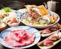 【90分飲み放題付】【豪華海鮮と特選黒毛和牛牛鍋】三宝コース 12,500円（飲み放題/14,000円）