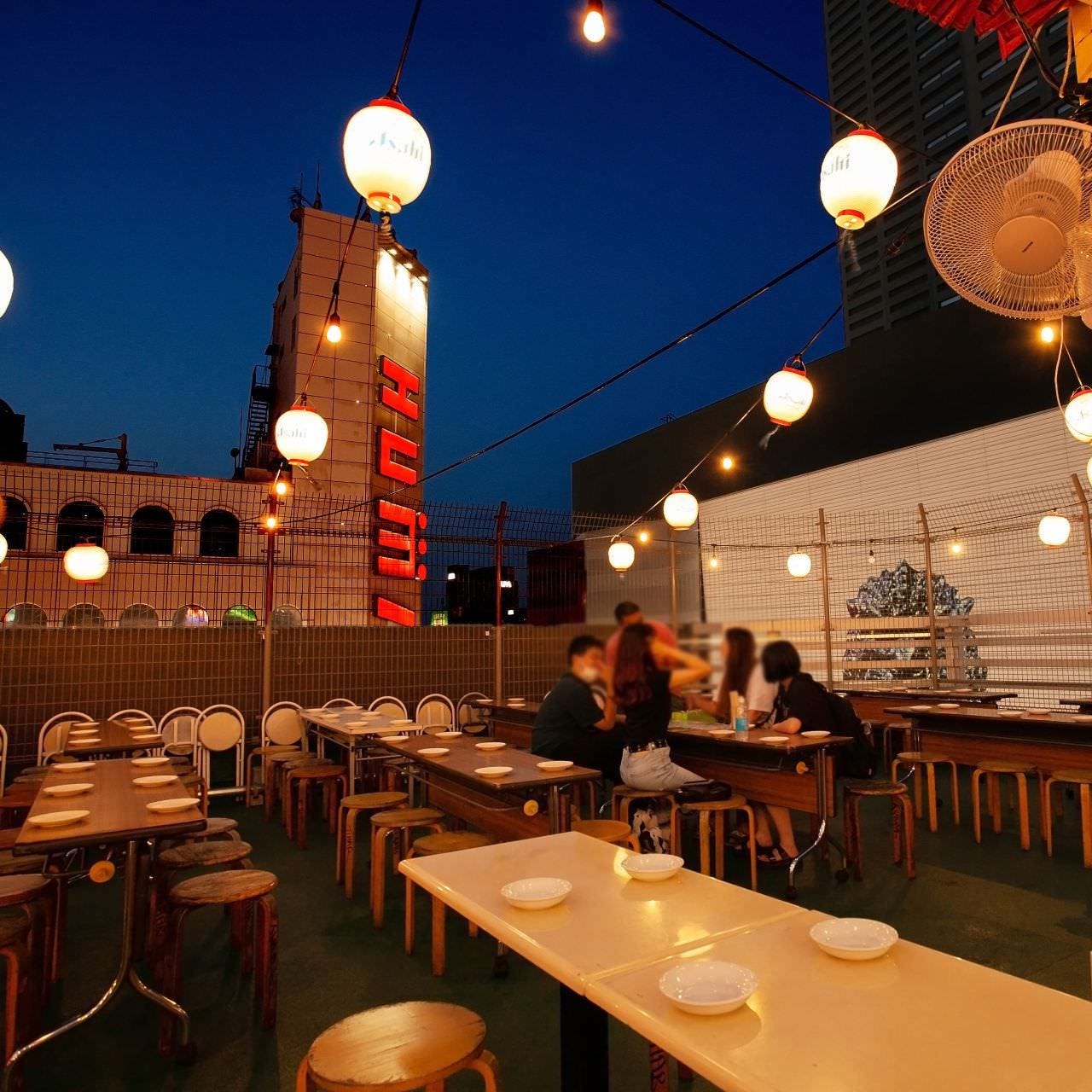 新宿ビアガーデン Aloha Flames アロハフレイムス コース 昼ハワイアンビアガーデン 10品 2時間飲み放題 2 500円 お試し ハワイアンビアガーデン ぐるなび