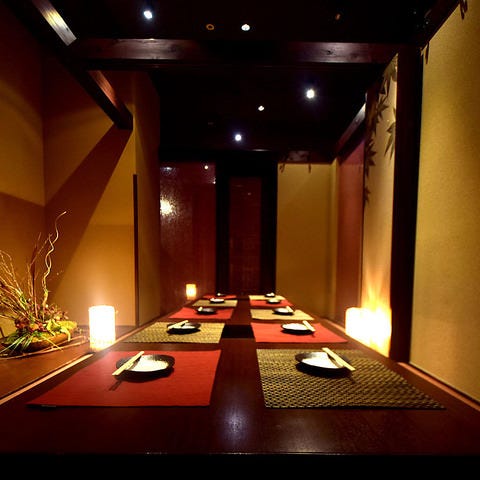 【旭川駅×居酒屋】
宴会用の完全個室完備！大人の空間です