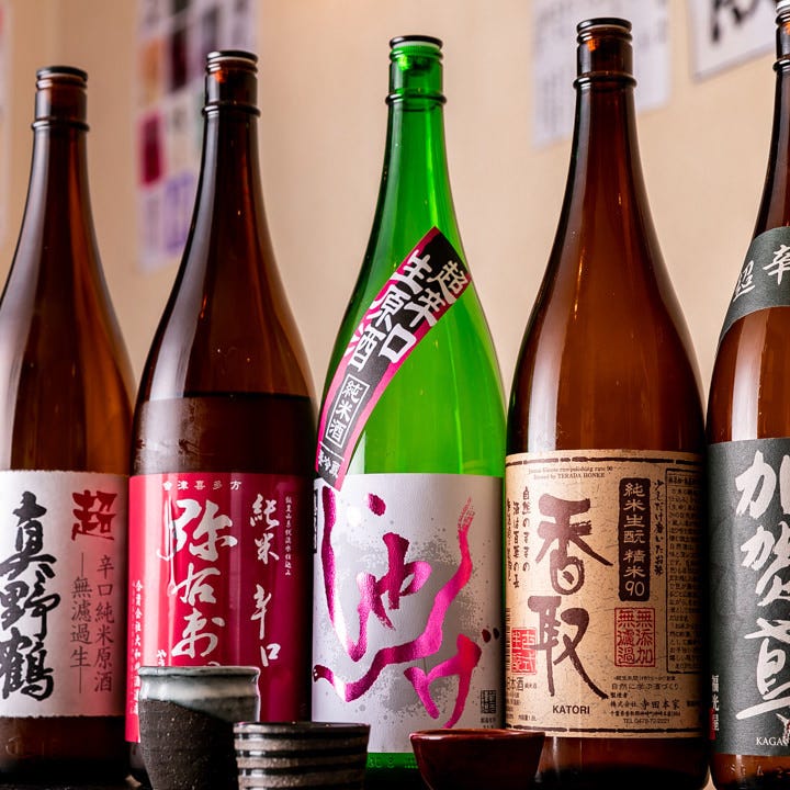 全国各地より仕入れる日本のお酒