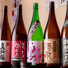 全国各地より仕入れる日本のお酒