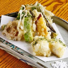 本日の天ぷら 4種盛り合わせ